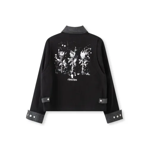 CHOUCHOUS ChouChou Jackets & Coats Unisex Black