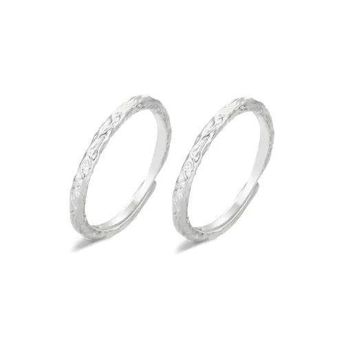 FANFRI Sterling Silver Rings Unisex Birthday And Anniversary Gift For Her Sweet Love Box