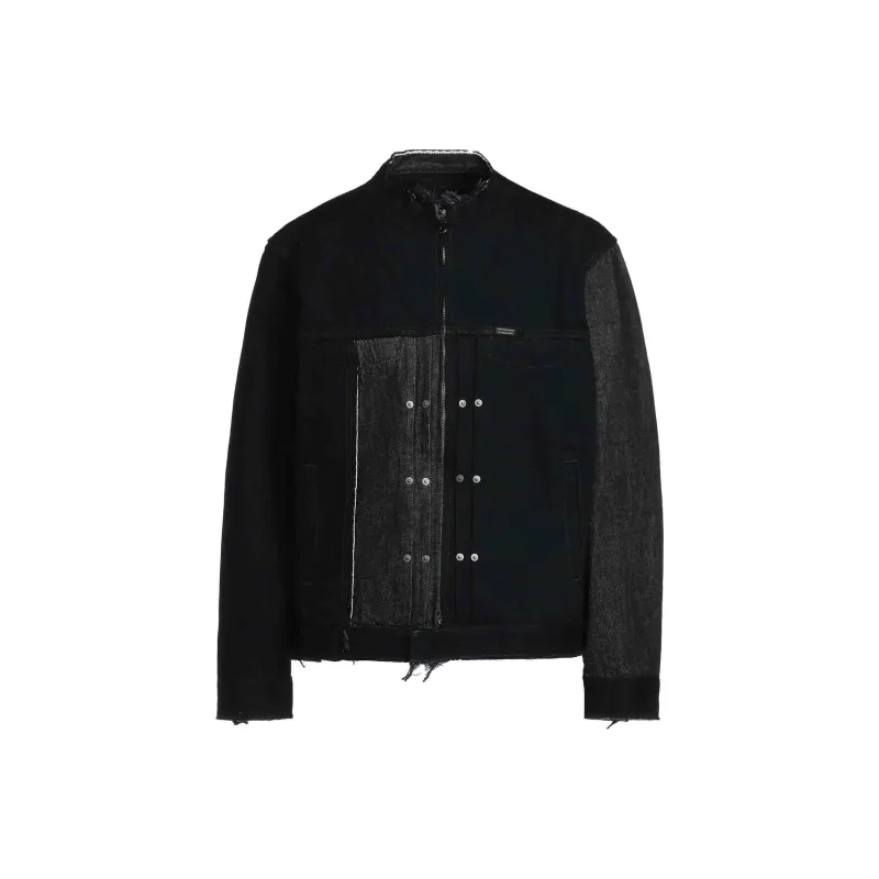 Yohji Yamamoto S'YTE SS24 Denim Jacket Unisex Black-0