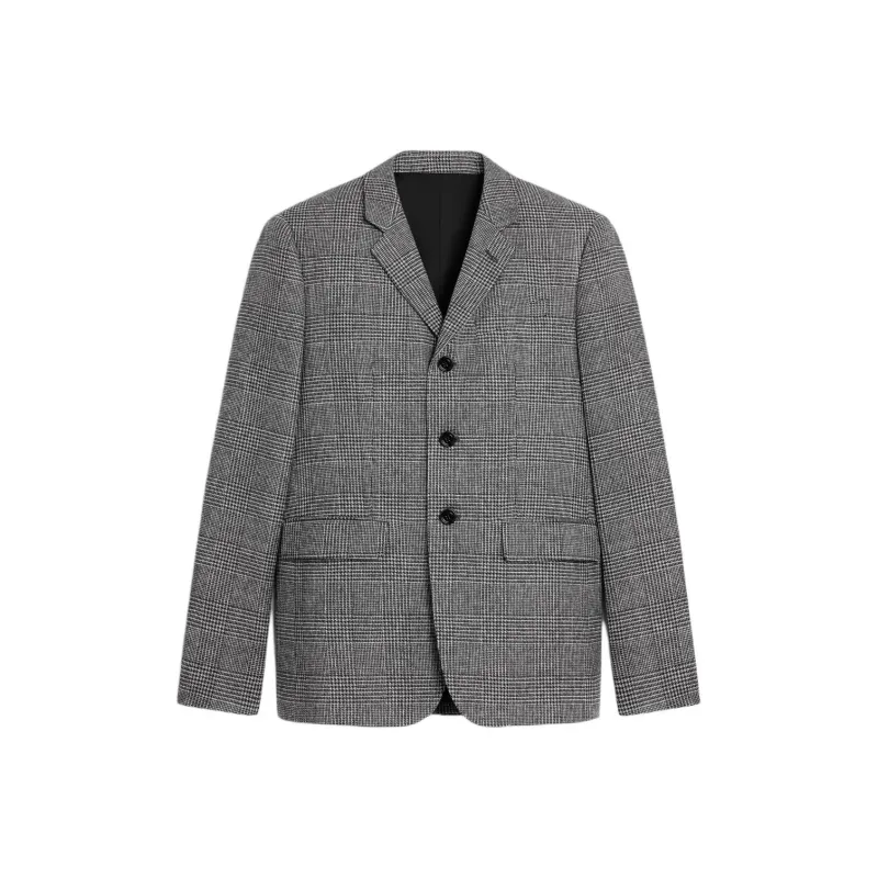 CELINE Mods Jacket In Prince Of Wales Wool-0