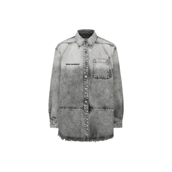 VANN VALRENCÉ Denim Jacket Unisex Mountain Lime