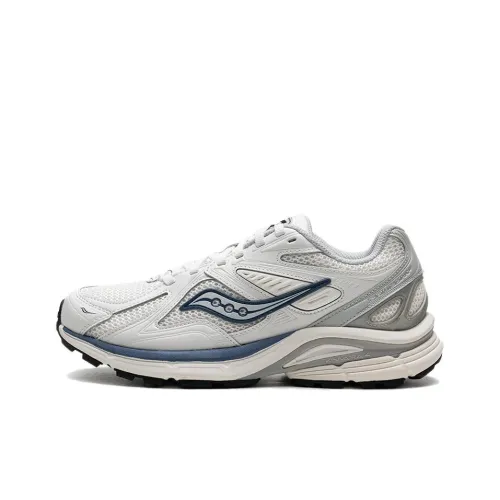Saucony Kinvara 4 Anti Slip Wear Resistant Low Top Casual Shoes Unisex White Blue