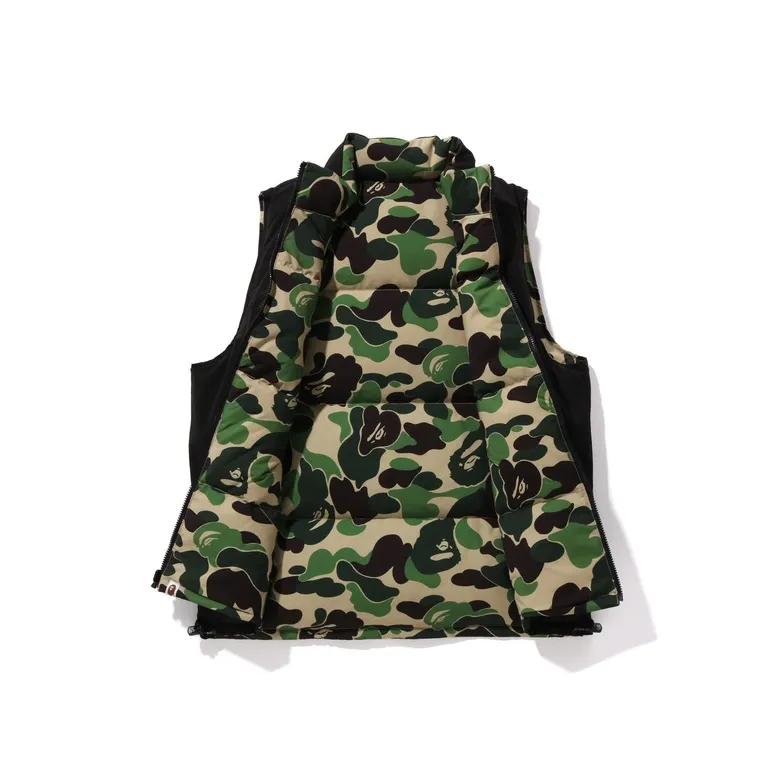 Bape Abc Camo Reversible Down Vest-0