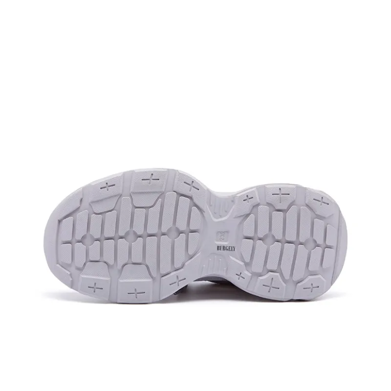 BURGELY Breathable And Lightweight Low Top Chunky Sneakers Women's-11
