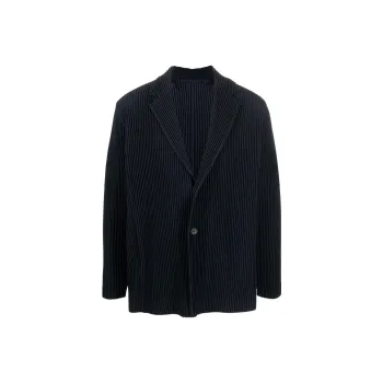 ISSEY MIYAKE Jackets Men Blue