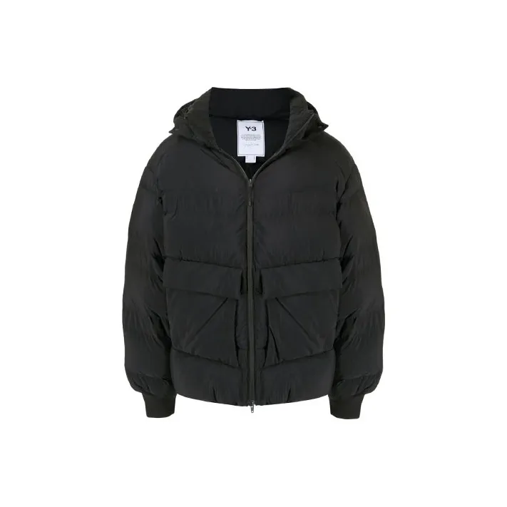 Y-3 Logo-print Puffer Jacket-0