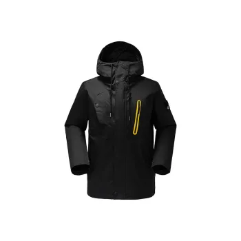Jack Wolfskin Windproof Thermal Windbreaker Jacket Unisex Black