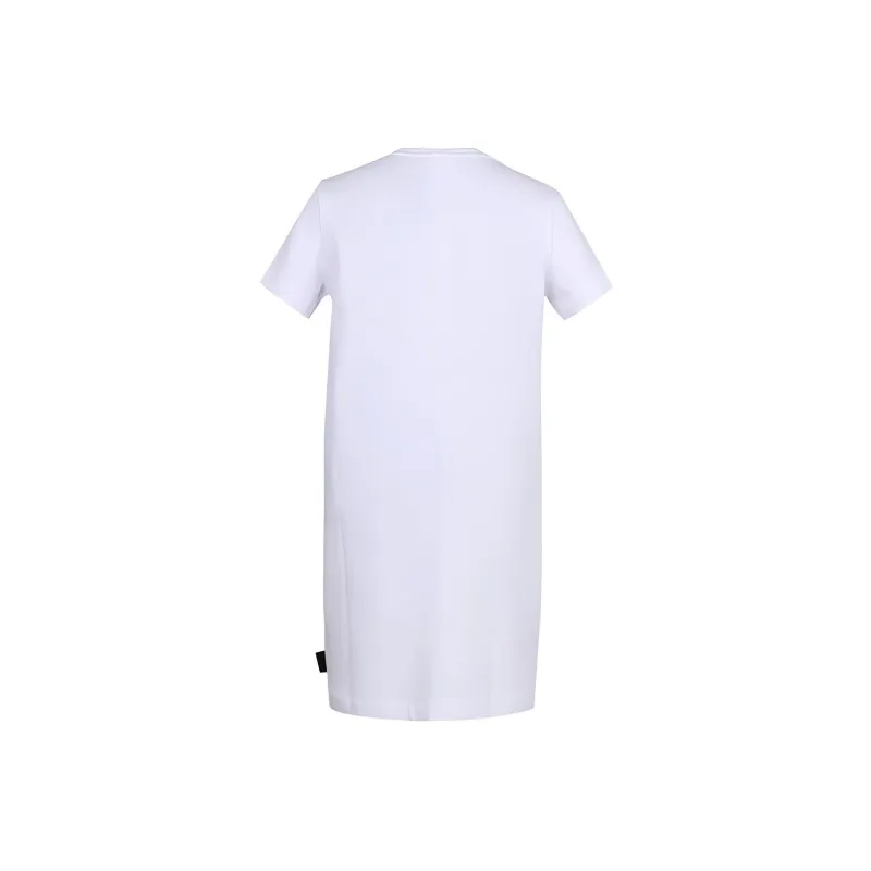 VERSACE JEANS COUTURE Short Sleeved Dresses Women's White-1