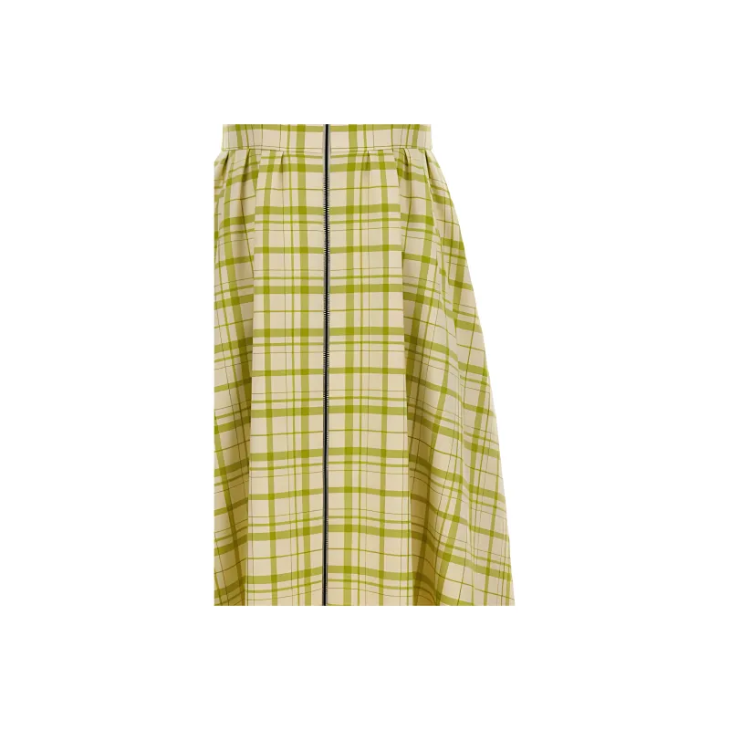DIOR Sleeveless Dress Women's Yellow-3