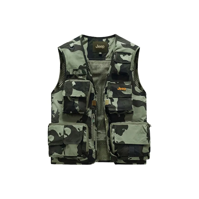 Jeep Garden Forest Horse Riding Vest Men's-12