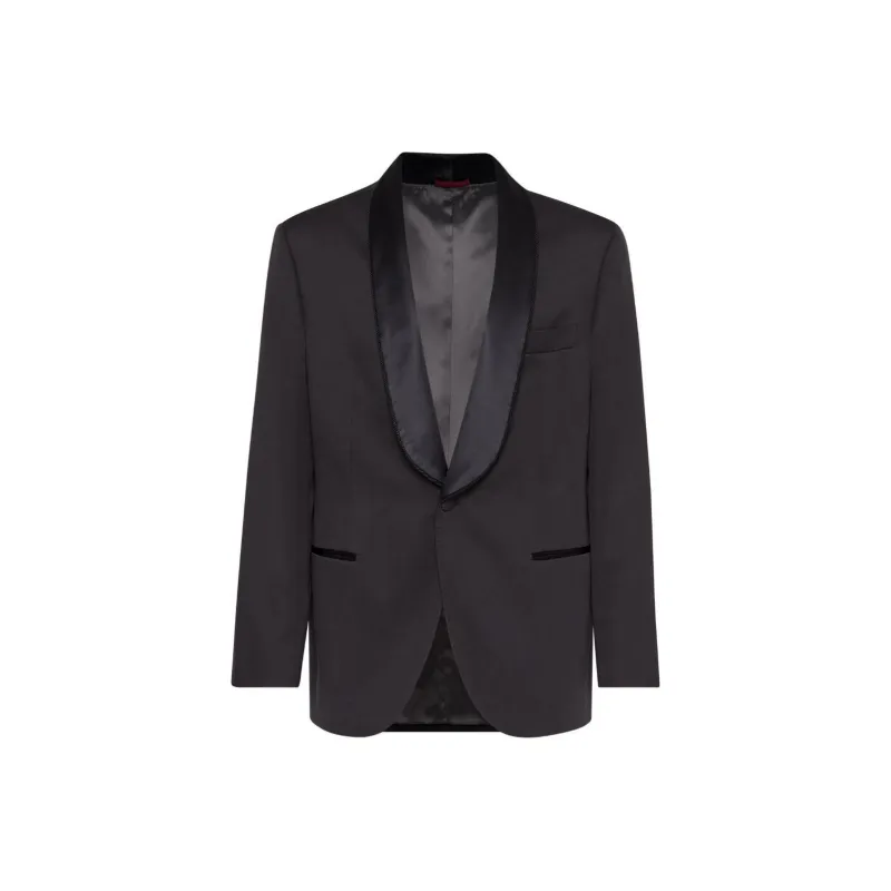 Brunello Cucinelli Shawl lapels Dinner Blazer-0