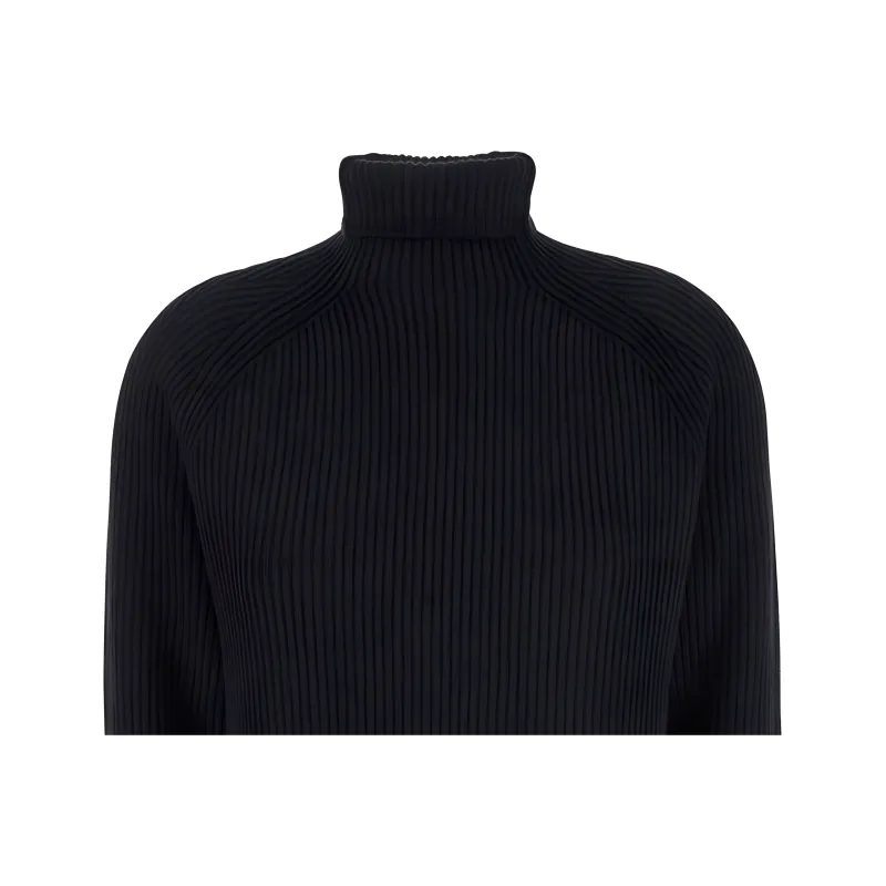 MaxMara Studio Turtleneck Long Sleeved Dress-3