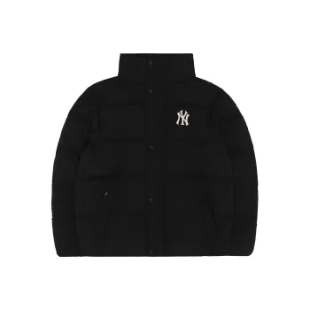 MLB Down Jacket Cropped Unisex Black