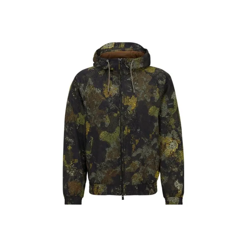 HUGO BOSS Jackets Men Green Camouflage-0