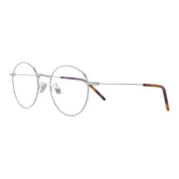 SAINT LAURENT Round Frame Glasses