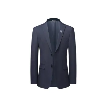 Maserati Business Suit Men's Navy Blue