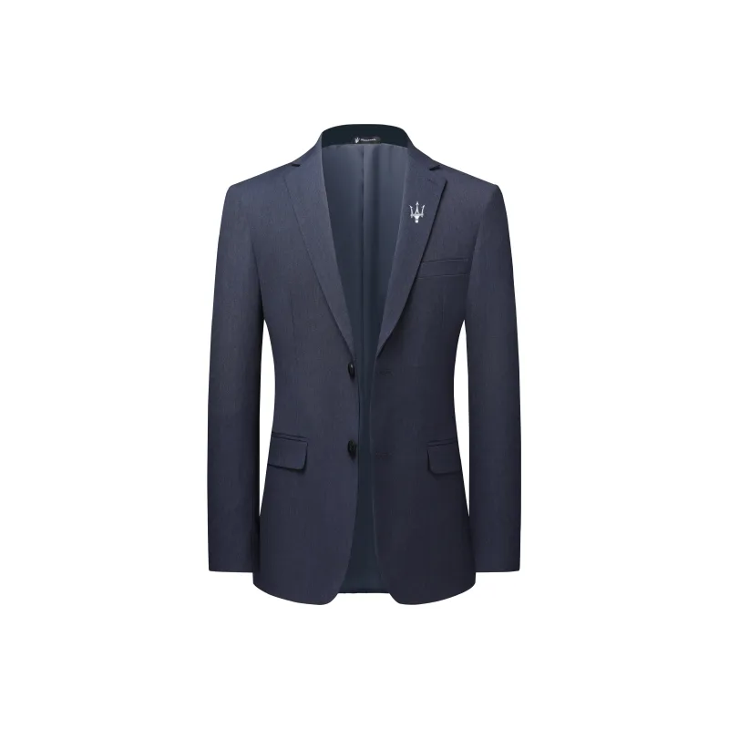 Maserati Business Suit Men's Navy Blue-0