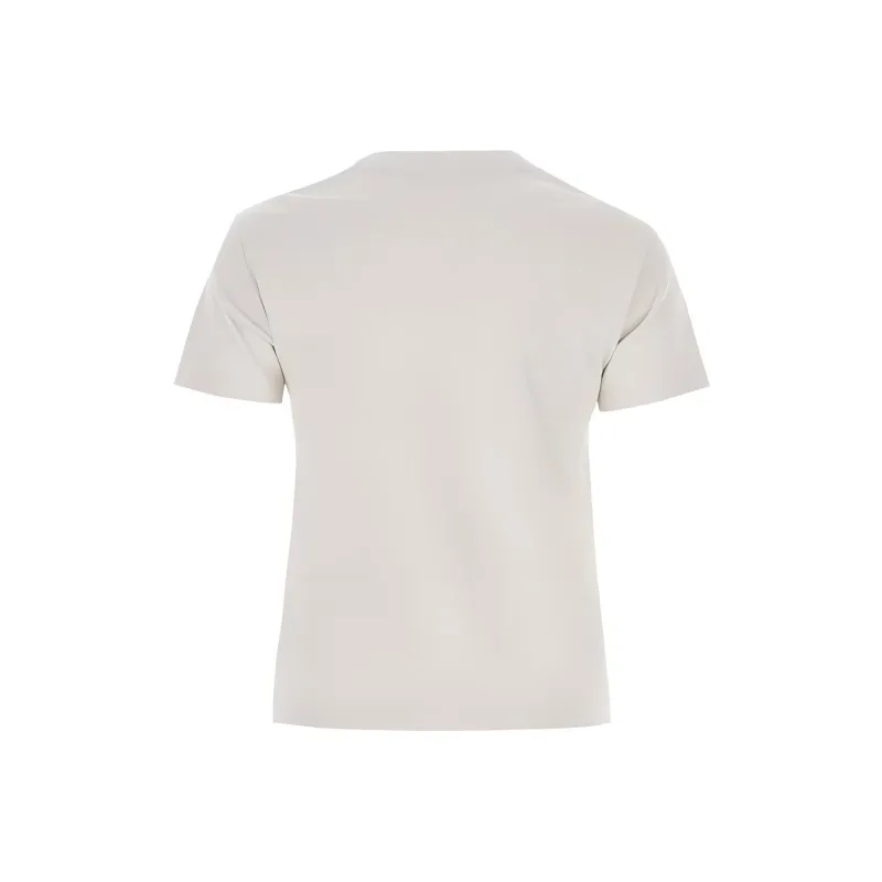 Lanvin Classic Curb Embroidered Crewneck T Shirt-1