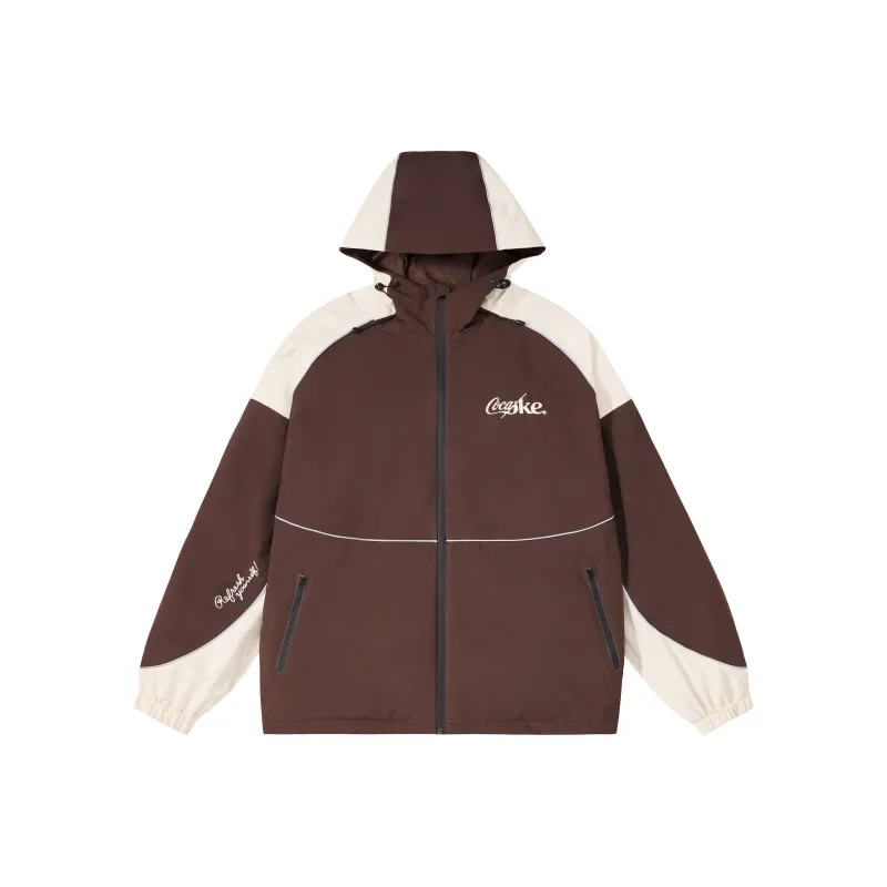 Coca-Cola Water-Resistant Windproof Warm Reflective With High Visibility Windbreaker Jacket Unisex-3