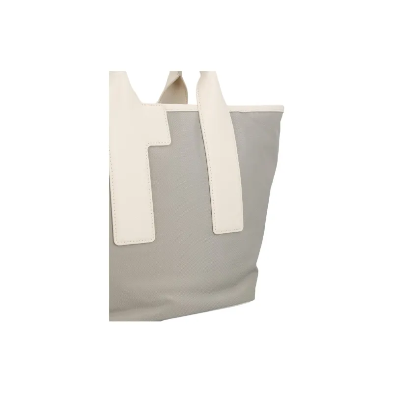 Furla PVC Tote Bag, Shopping Bag, Shoulder Bag, Crossbody Bag, Handbag Regular Women's White-3