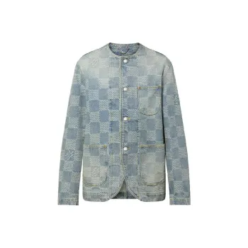 LOUIS VUITTON Damier Denim Chic Jacket