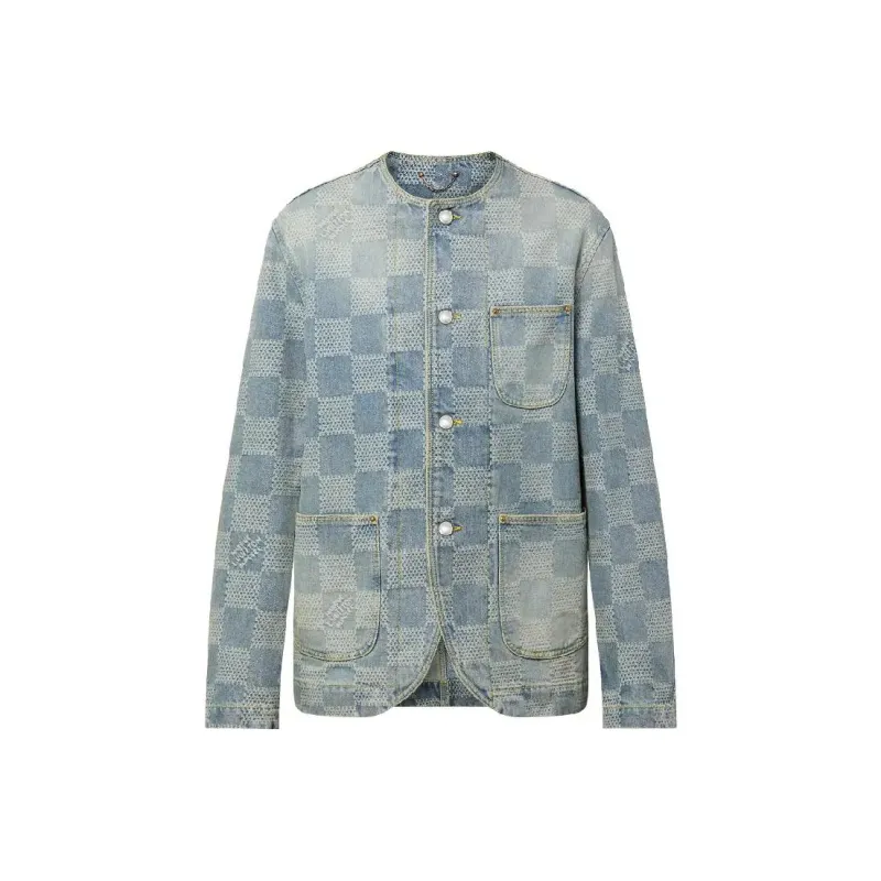 LOUIS VUITTON Damier Denim Chic Jacket-0