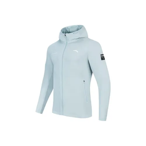 Anta Variety Training Collection Jacket Men's Light Glow Blue