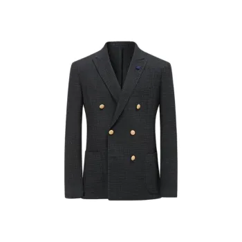 LARDINI Business Suit Men's Black Navy Blue