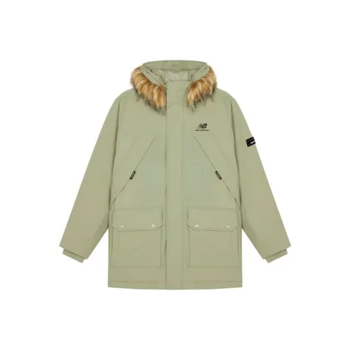New Balance Down Jackets Men Sage Green