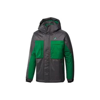 Adidas Down Jackets Men Black Green