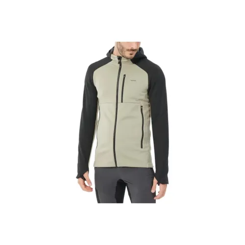 DECATHLON MH500 QUECHUA Jackets Coats Men's Light Coffee/Black