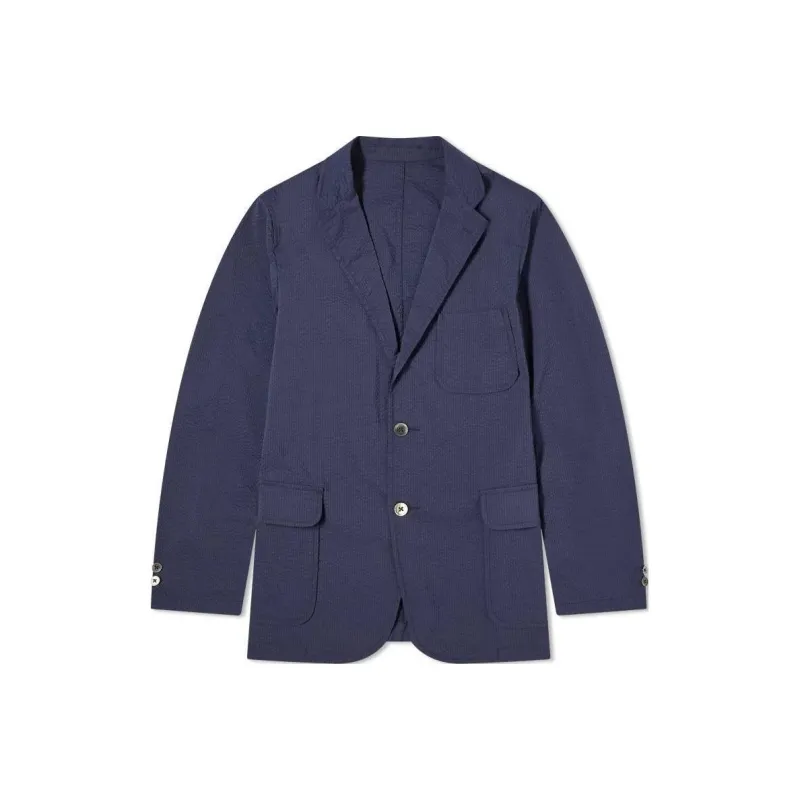Beams Plus Business Suit Men's Marine Blue-0