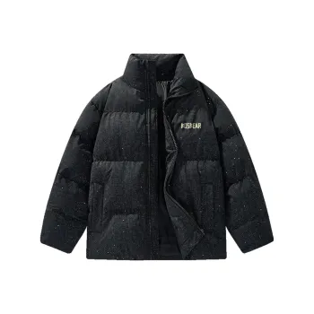BOS BEAR Puffer Jacket Unisex Black
