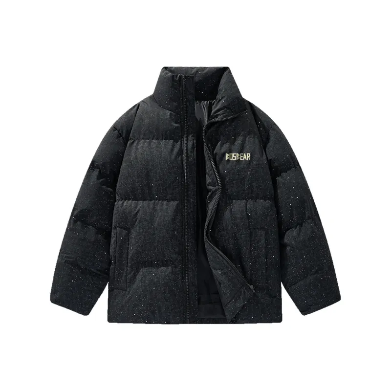 BOS BEAR Puffer Jacket Unisex Black-0
