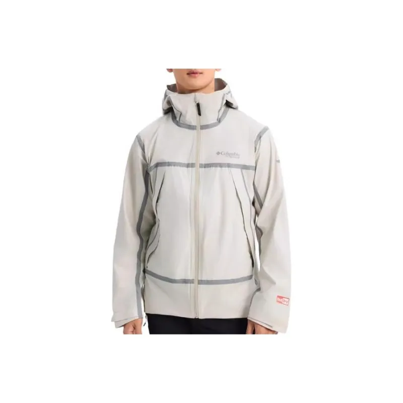 Columbia TITANIUM Windbreaker Jacket Unisex Ecru-0