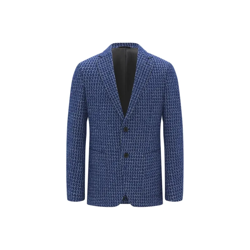 NAVIGARE Business Suit Men's Navy Blue/White-0