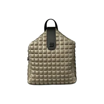 BPRIME 3D Cube Thermoforming Fabric Backpack Women's Light Gold