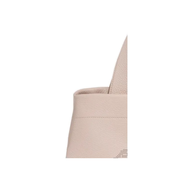 PRADA Leather Tote Bag Shopping Bag Shoulder Bag Handbag Medium Size Women's Light Pink-3