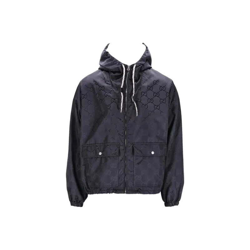 GUCCI GG jacquard Hooded Jacket-0