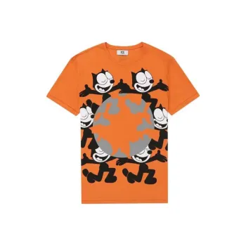 Iceberg T Shirts Men Orange