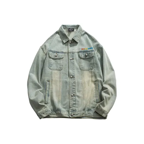 MEIPIN TANG Denim Jacket Unisex