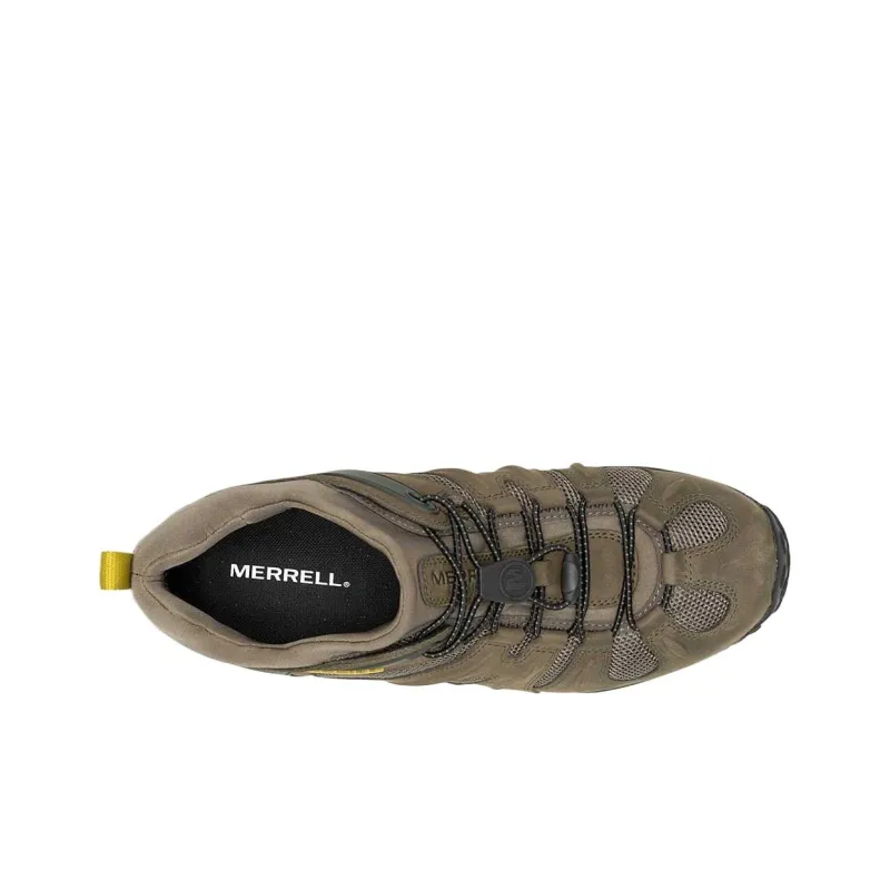MERRELL Chameleon 8 Mid Top Hiking Shoes Men's Khaki-3