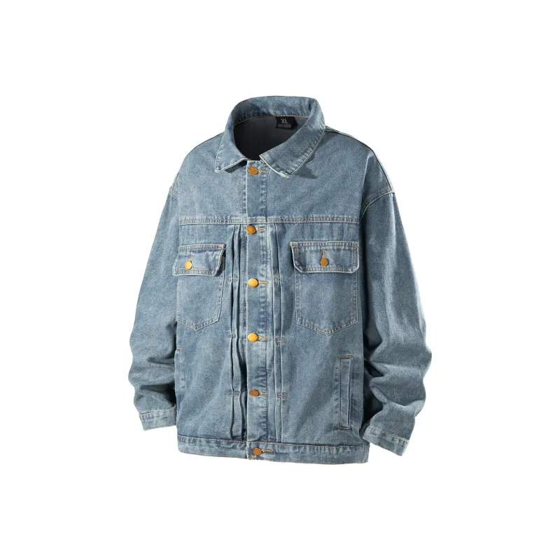 MERRTO Denim Jackets Unisex-0