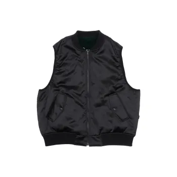 Vans x BILLY'S DRAGON REVERSIBLE Vest Unisex Black