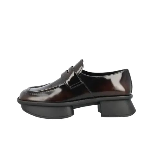 PRADA Casual Single Shoes 4cm Women's Brown