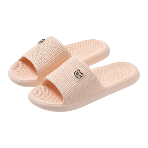 Rui Tekon Bear Slippers Summer Home Couples Slip Resistant Bathroom Bathing Slippers