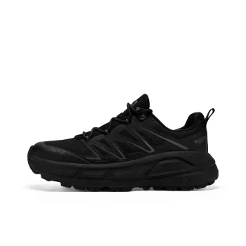 JEEP SPIRIT Cushioning, Abrasion Resistant, Slip Resistant, Quiet Low Top Running Shoes Men's Black