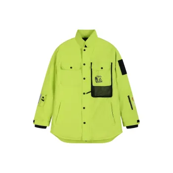 Nobaday X PEAK Puffer Jackets Men Lime Green