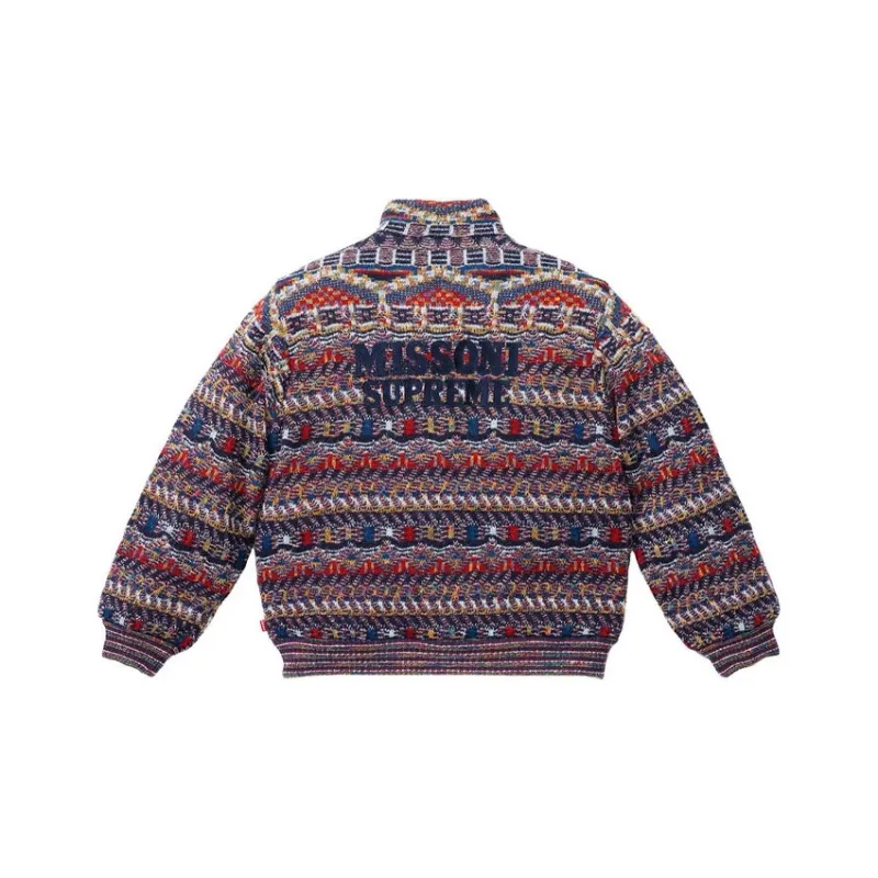 Supreme Missoni Reversible Knit Jacket-8
