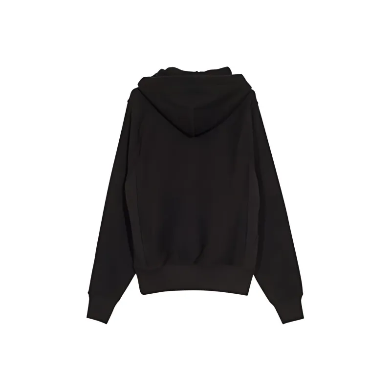 Champion Hooded Regular Sweatshirt US Version Unisex Black-1